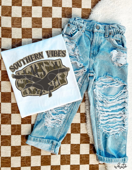Duck Camo Southern Vibes DTF Transfer