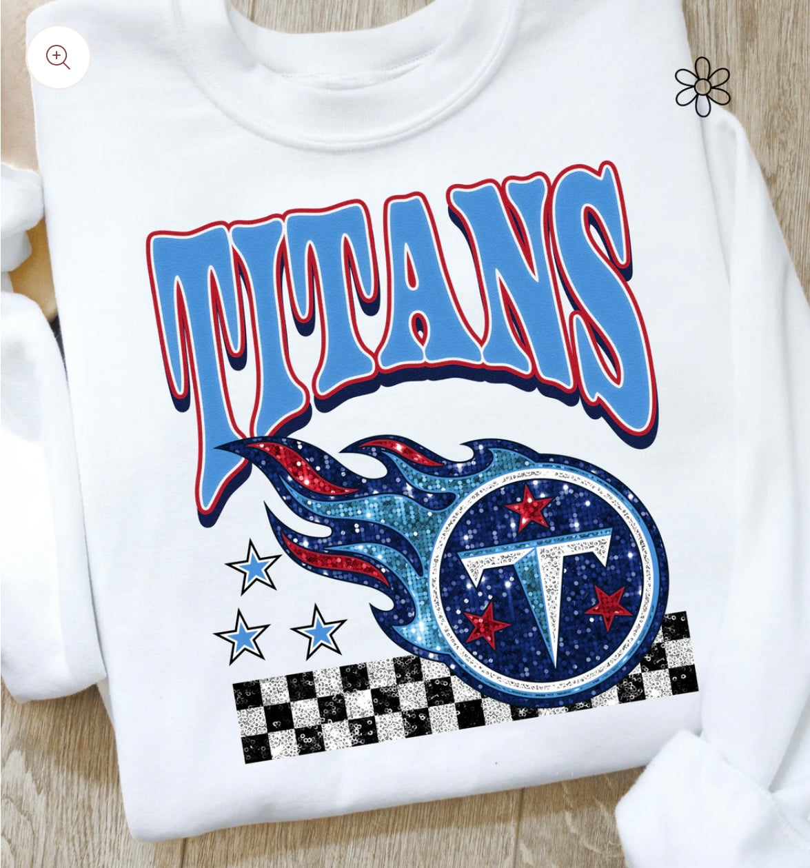 Faux Glitter NFL Teams Multiple Options) DTF Transfer Only