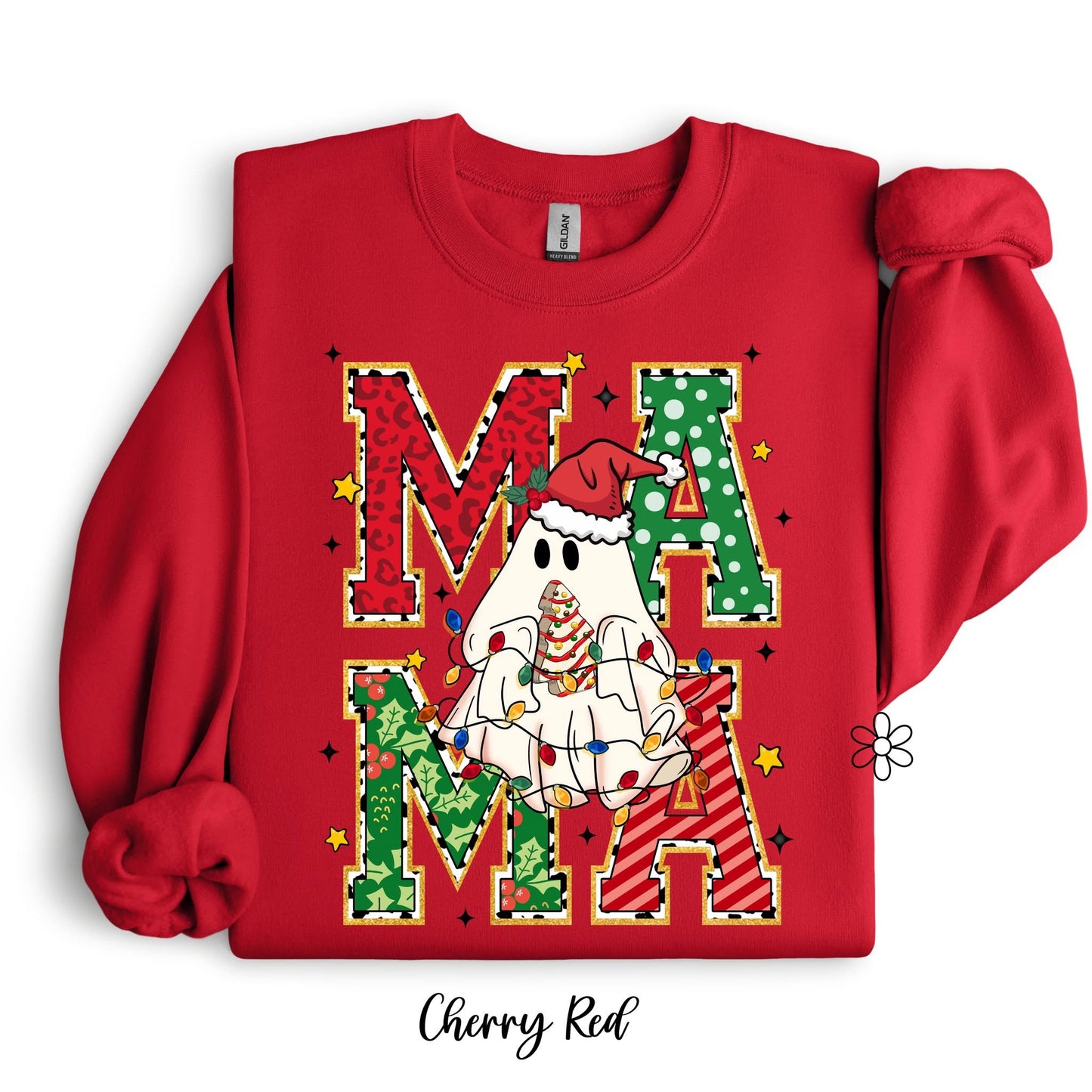 Christmas Mama DTF Transfer Only