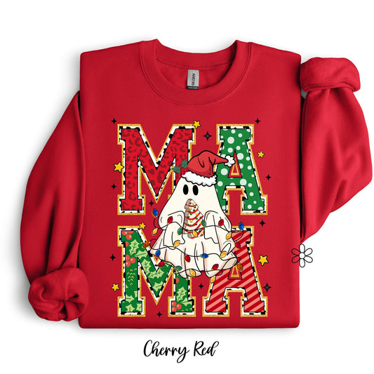 Christmas Mama DTF Transfer Only