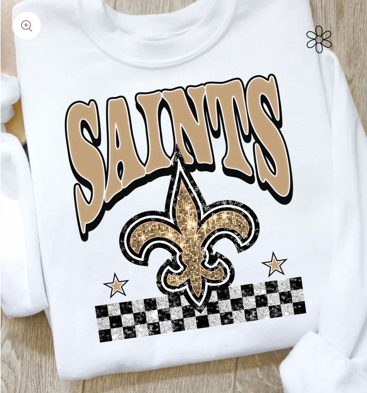 Faux Glitter NFL Teams Multiple Options) DTF Transfer Only