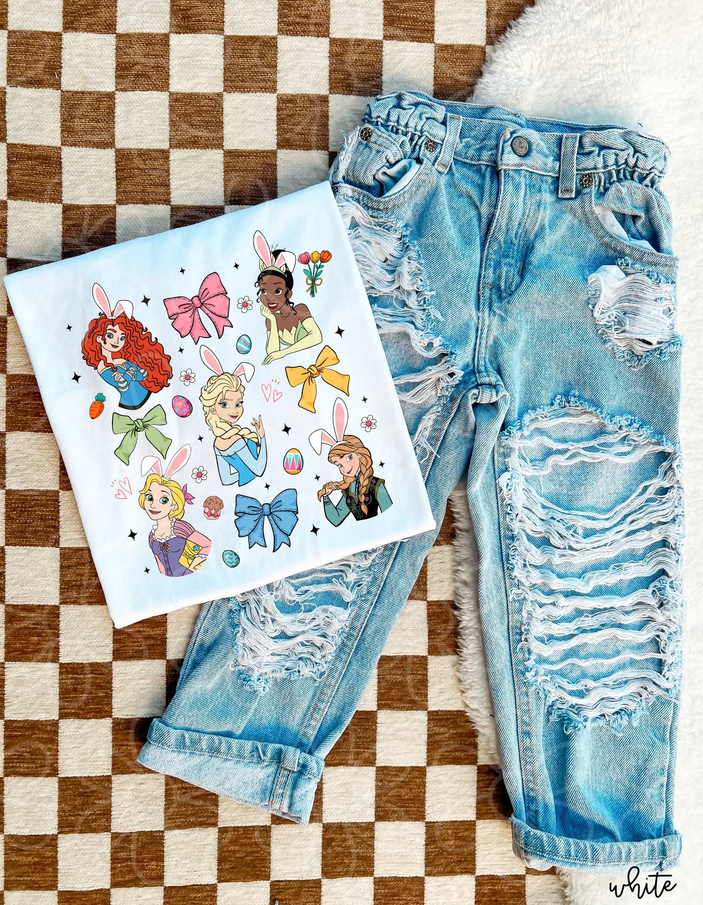 Easter Princess Coquette DTF Transfer