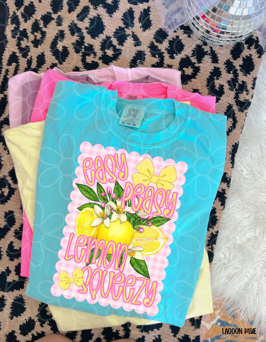 Easy Peasy Lemon Squeezy DTF Transfer