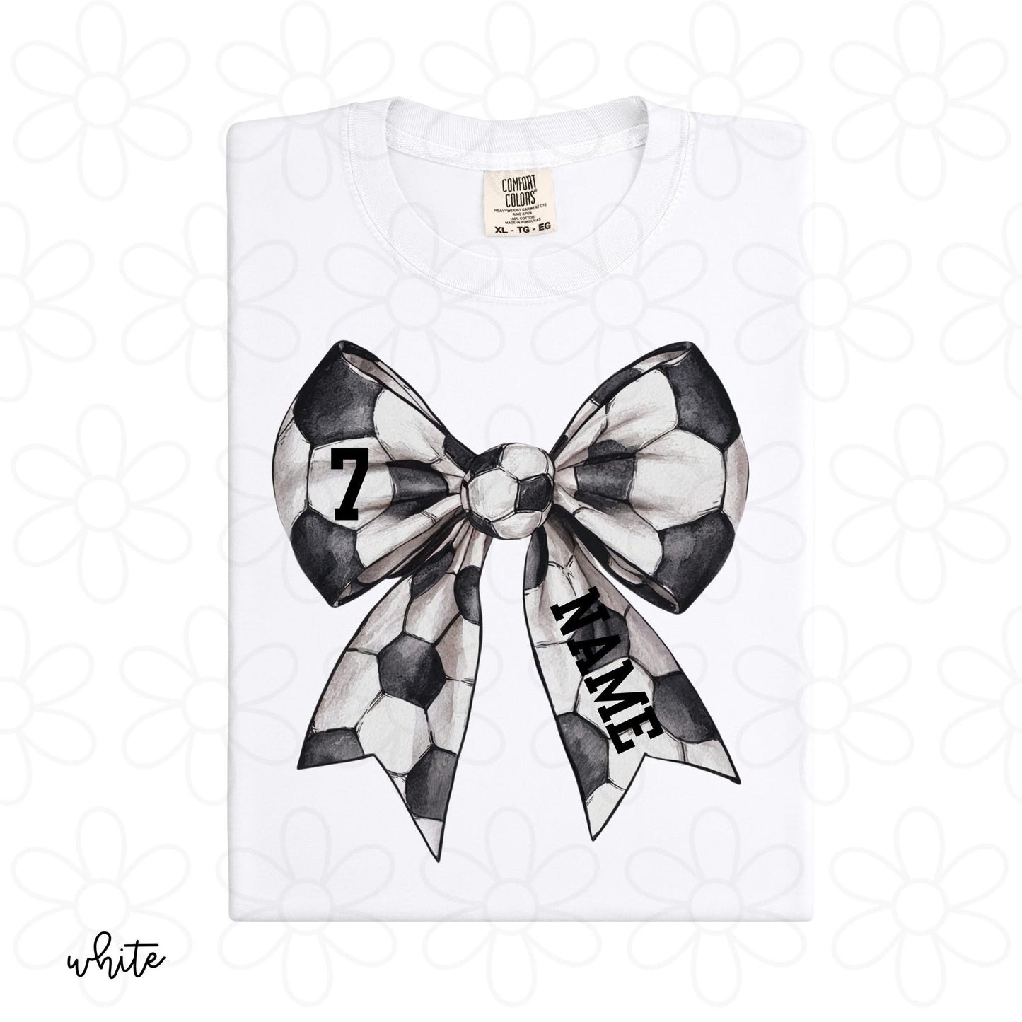 Customized Sports Bow Tee