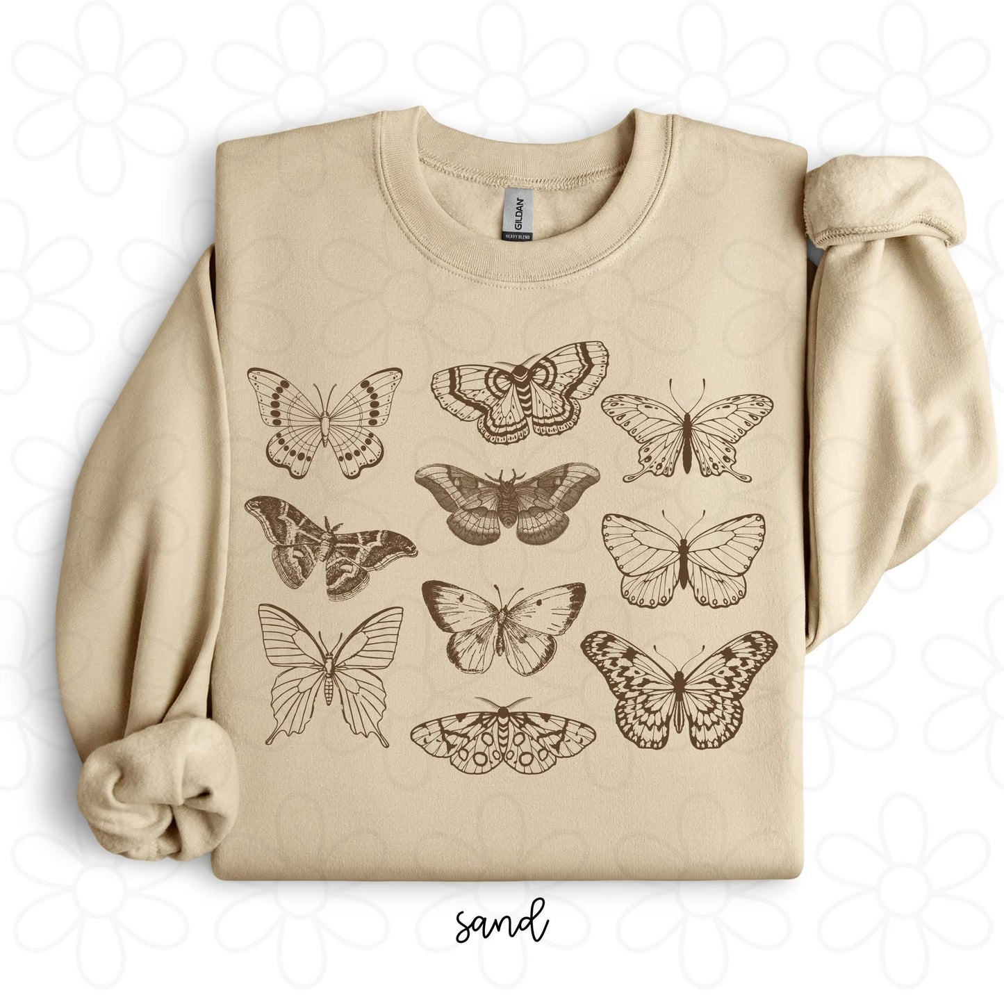 Vintage Butterflies DTF Transfer