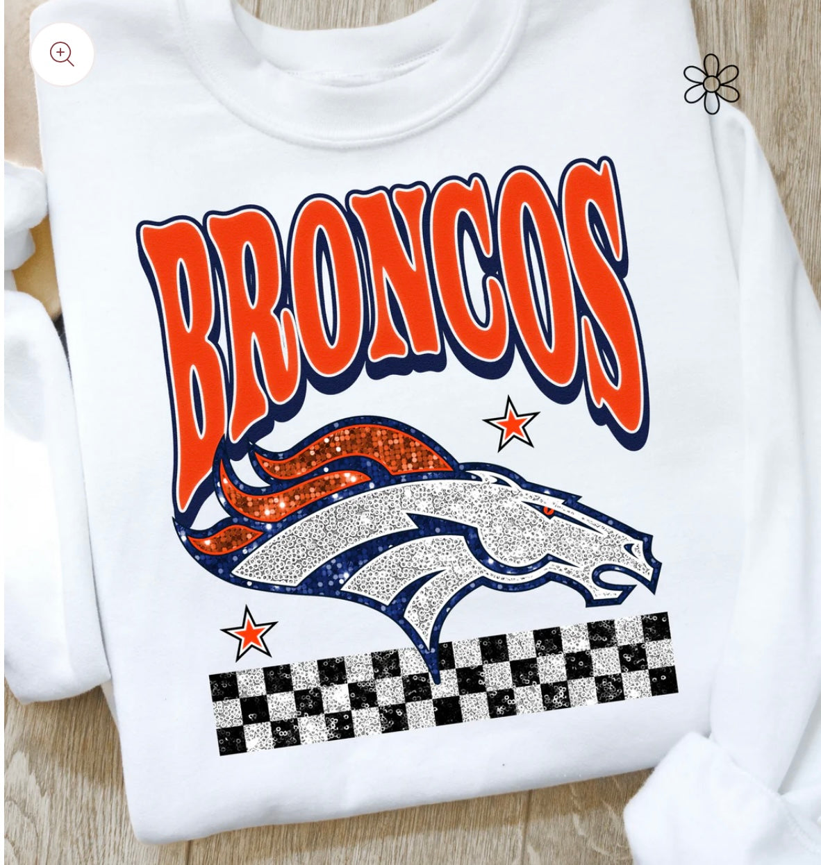 Faux Glitter NFL Teams Multiple Options) DTF Transfer Only