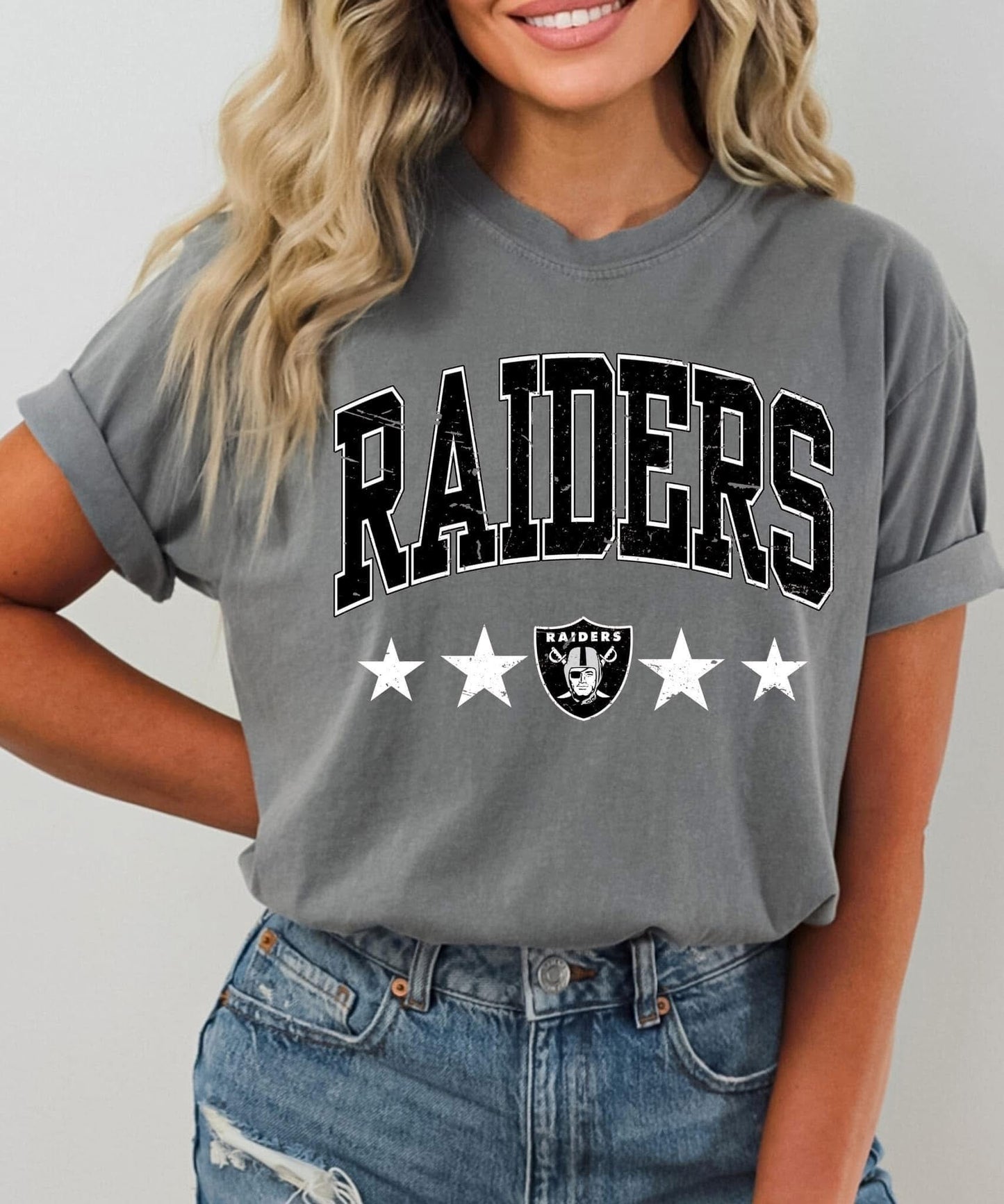 Vintage Raiders DTF Transfer Only