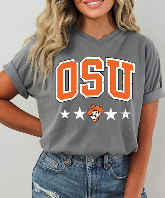 Oklahoma State Stars Tee