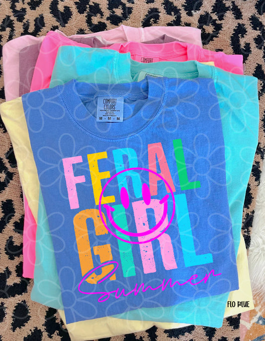 Feral Girl Summer DTF Transfer