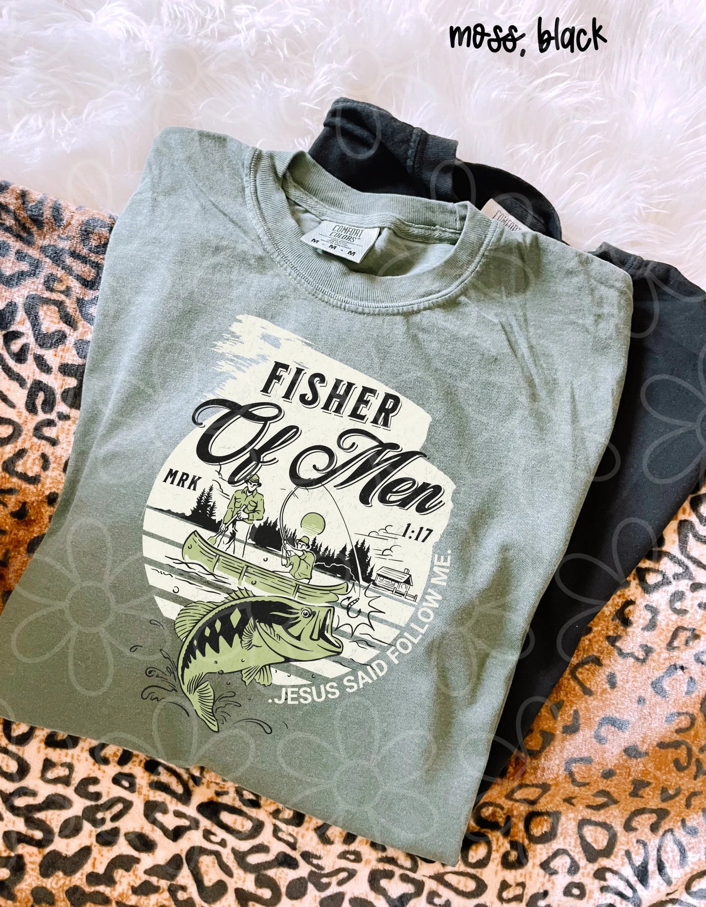 Fisher Of Men Jesus Said Follow Me DTF Transfer
