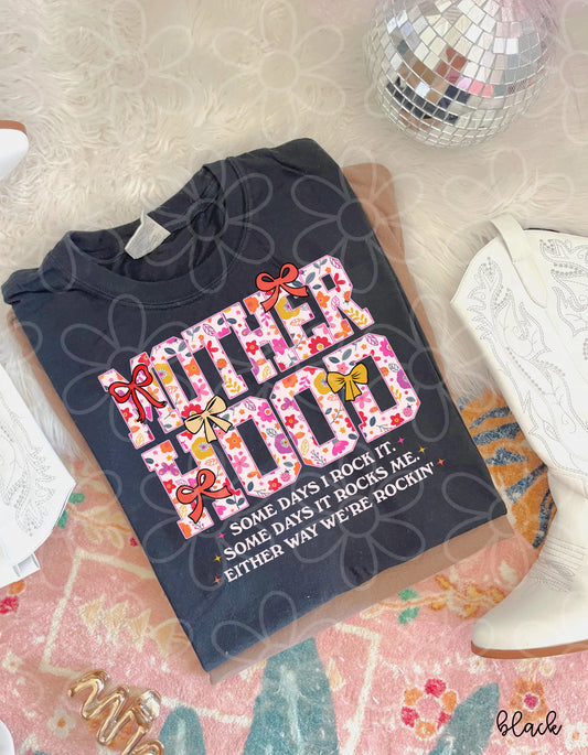 Floral Motherhood Coquette DTF Transfer