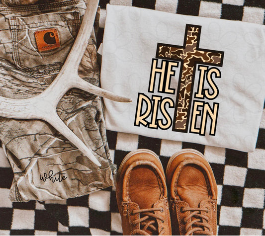 He has Risen DTF Transfer