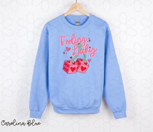 Valentine Feeling Lucky DTF Transfer