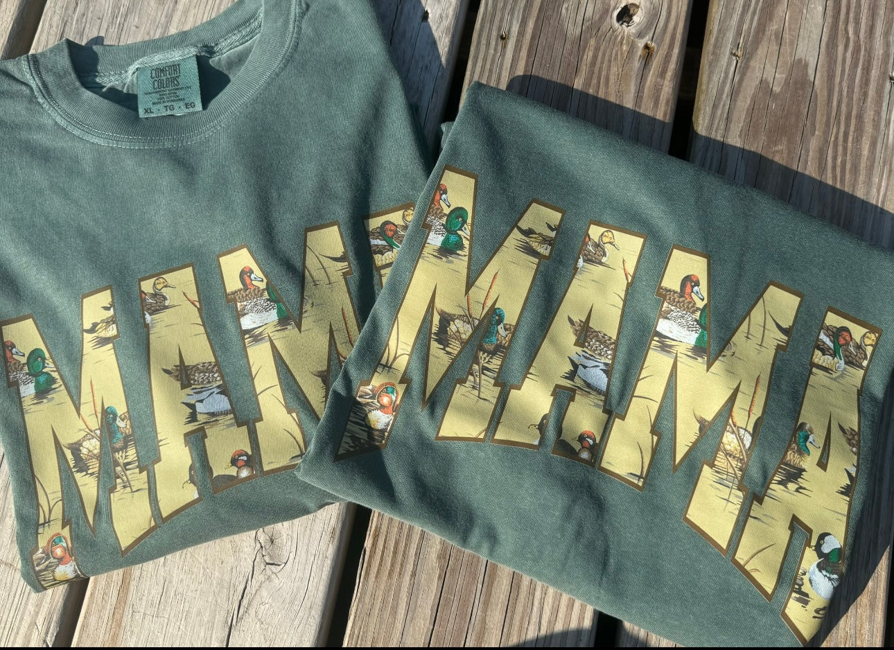 Vintage Waterfowl Mama Tee
