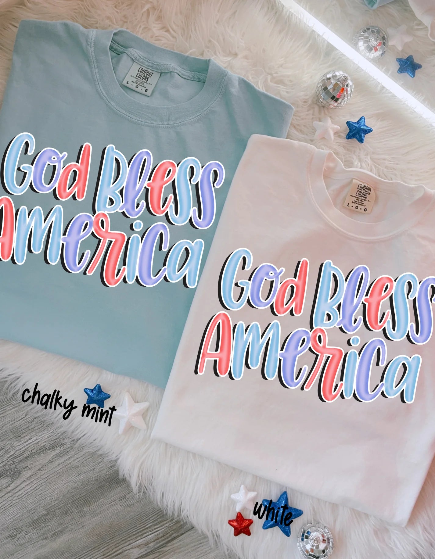God Bless America DTF Transfer