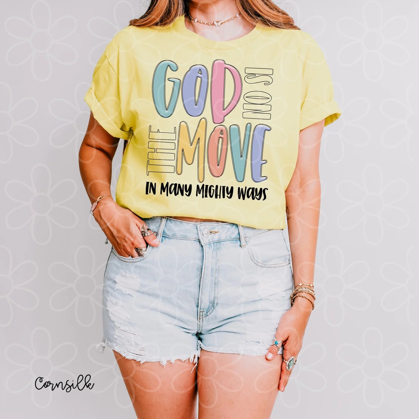 God Is On The Move DTF Transfer