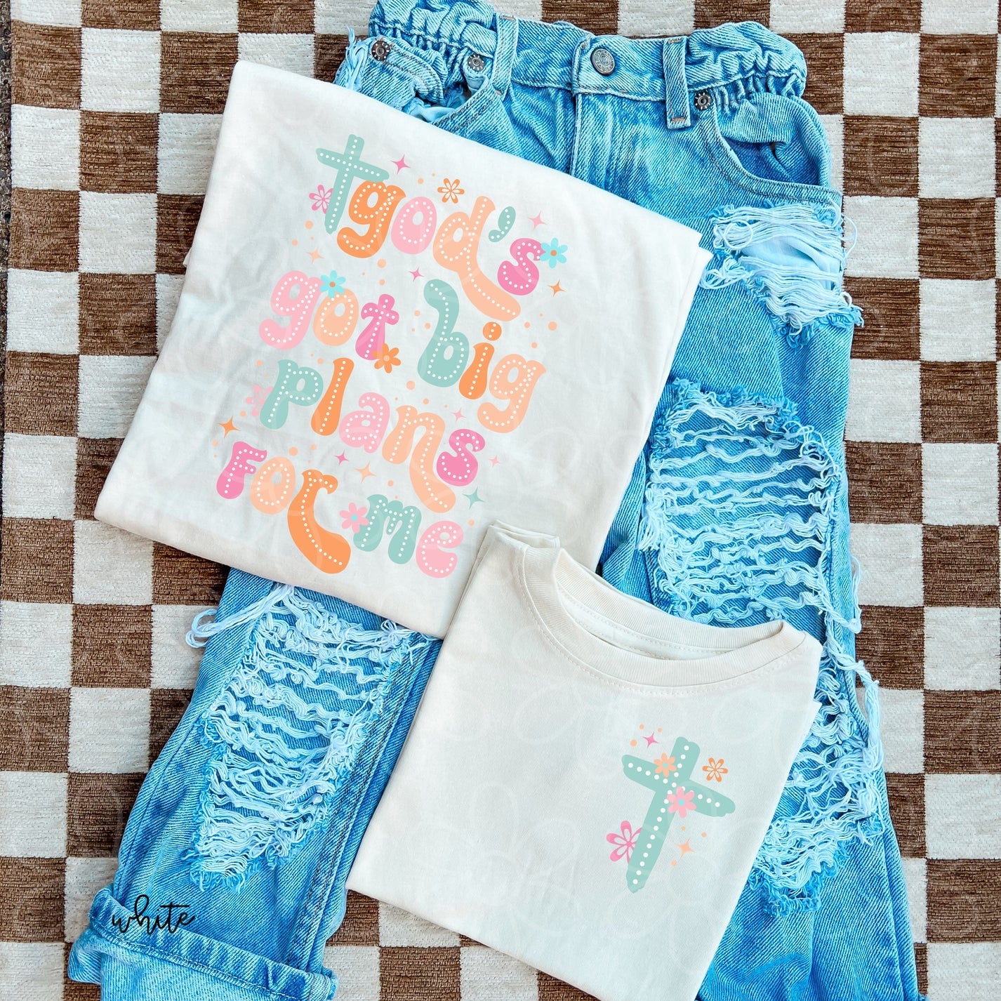 Gods Got Big Plans For Me DTF Transfer