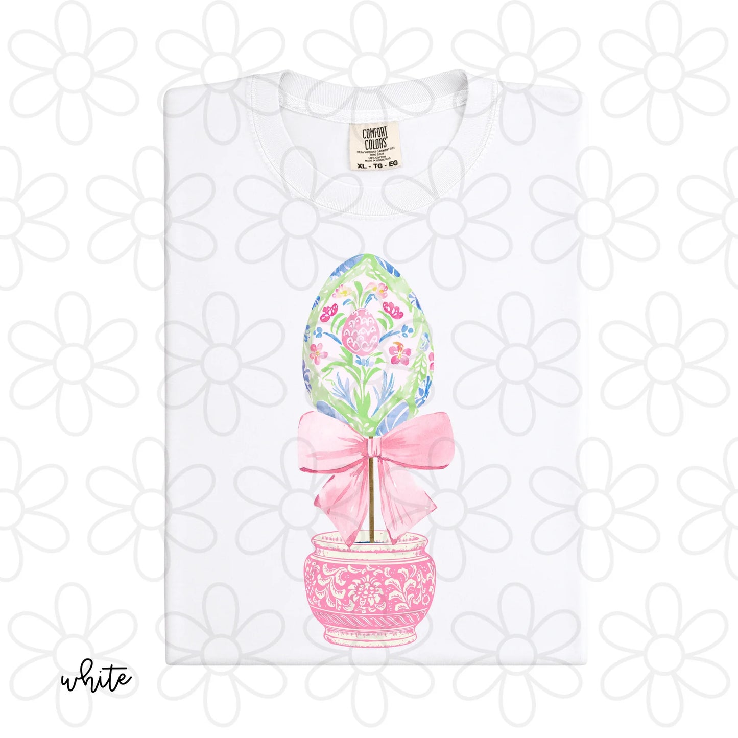 Grandmillennial Easter Egg DTF Transfer