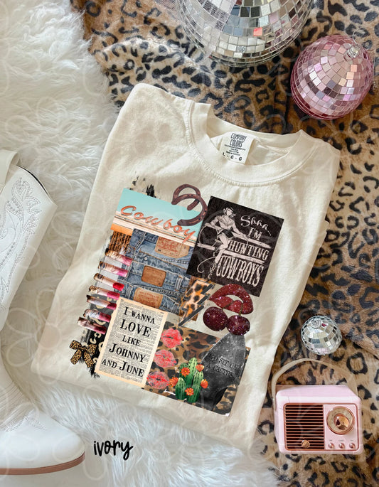 Hunting Cowboys DTF Transfer