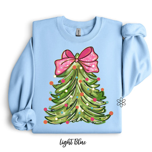 Cute Christmas Tree DTF Transfer Only