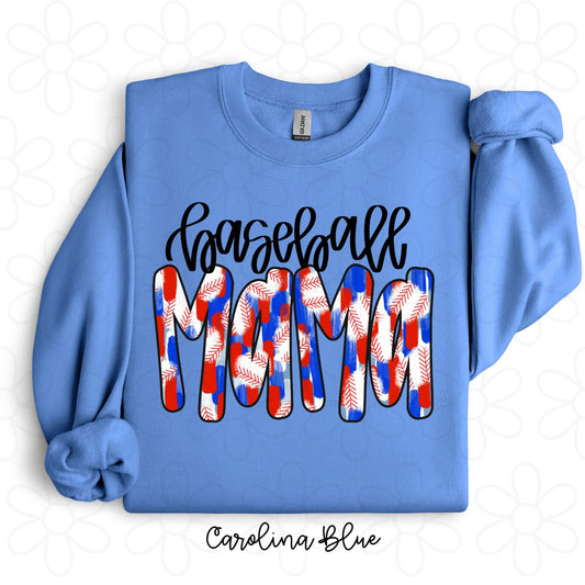 Baseball MaMa DTF Transfer