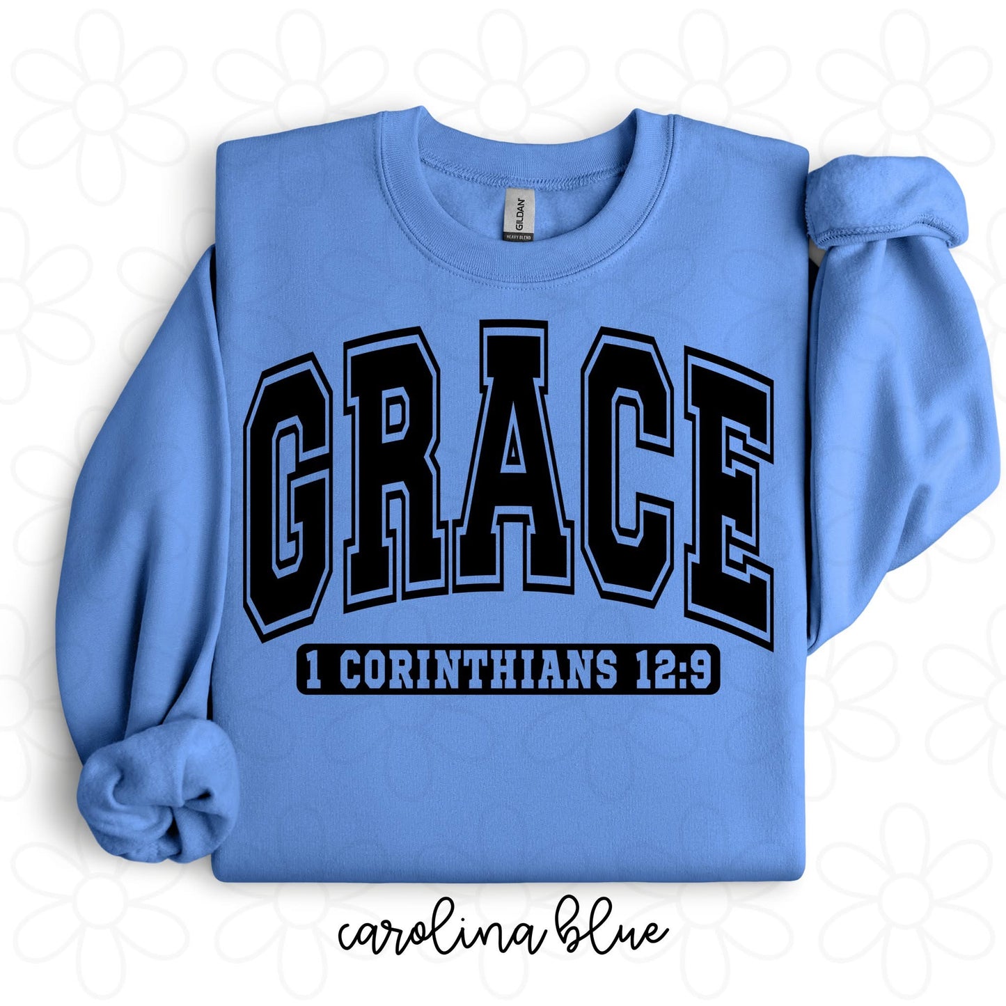 Grace 1 Corinthians 12:9 DTF Transfer