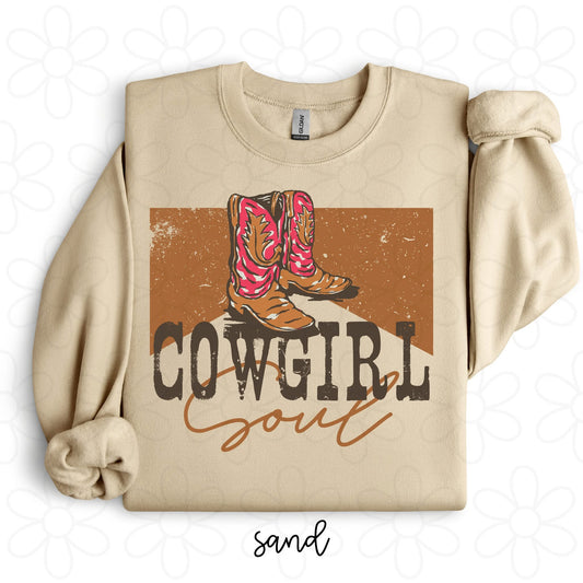 Cowgirl Soul DTF Transfer