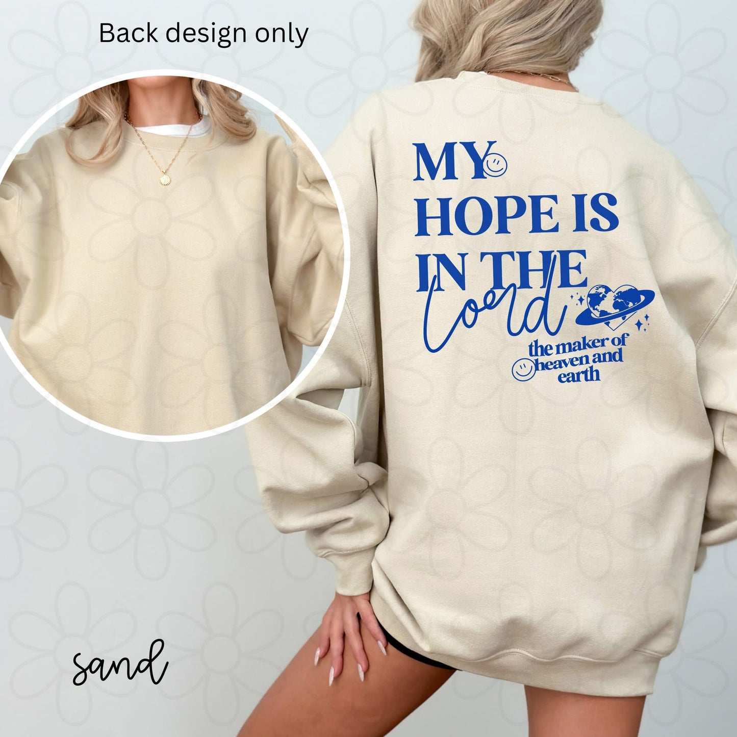 My Hope Is In The Lord DTF Transfer