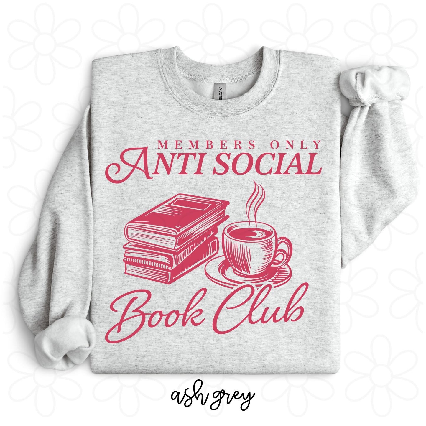 Anti Social Book Club DTF Transfer