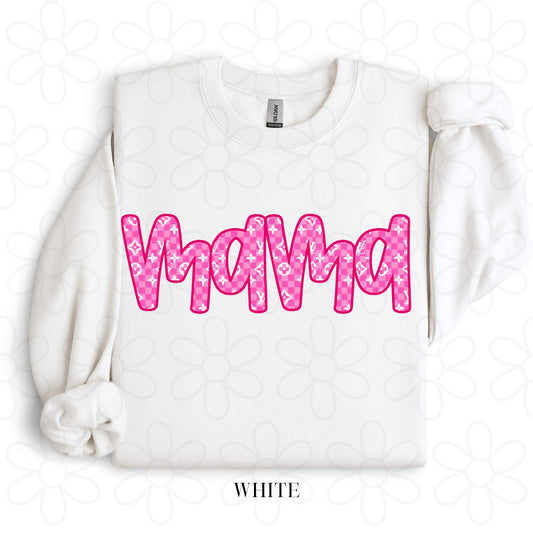 LV Pink MaMa DTF Transfer