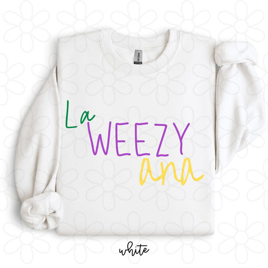 LA WEEZY ANA DTF Transfer