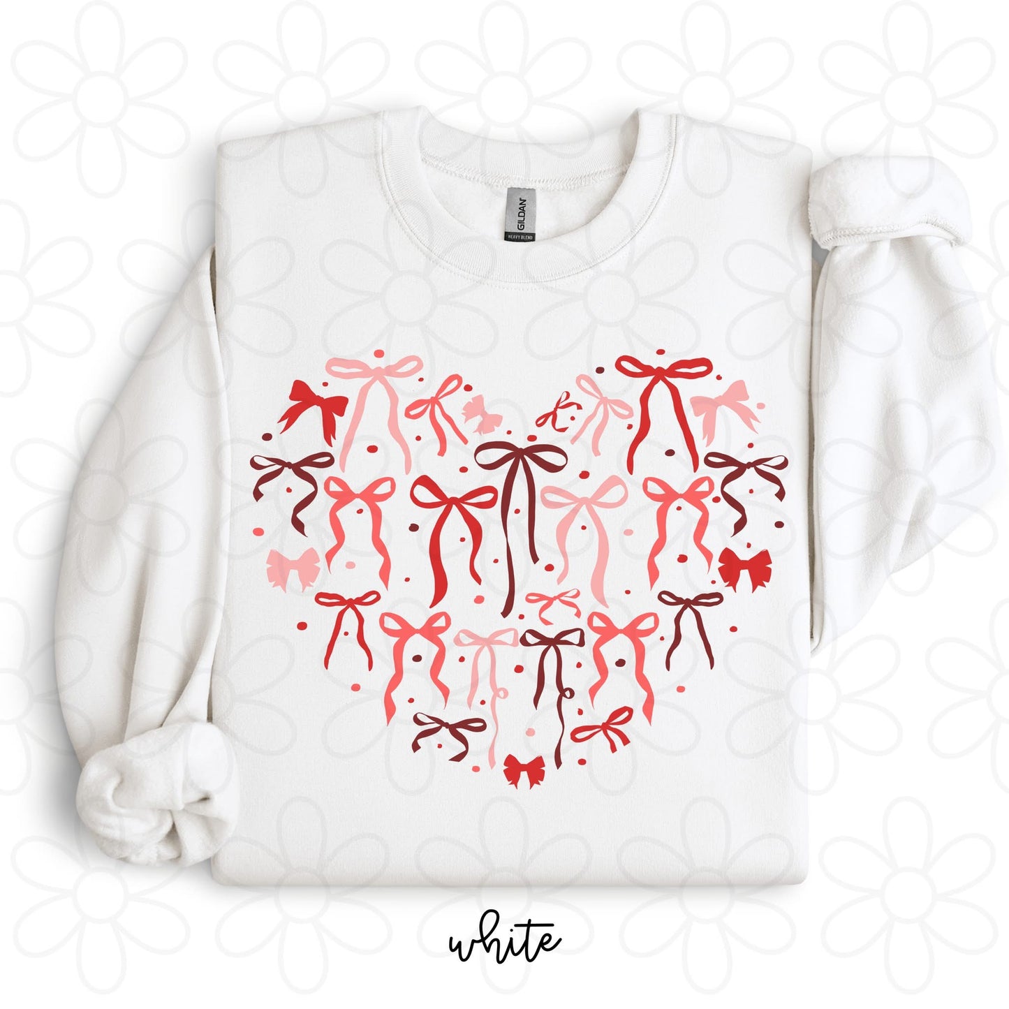 Coquette Heart DTF Transfer