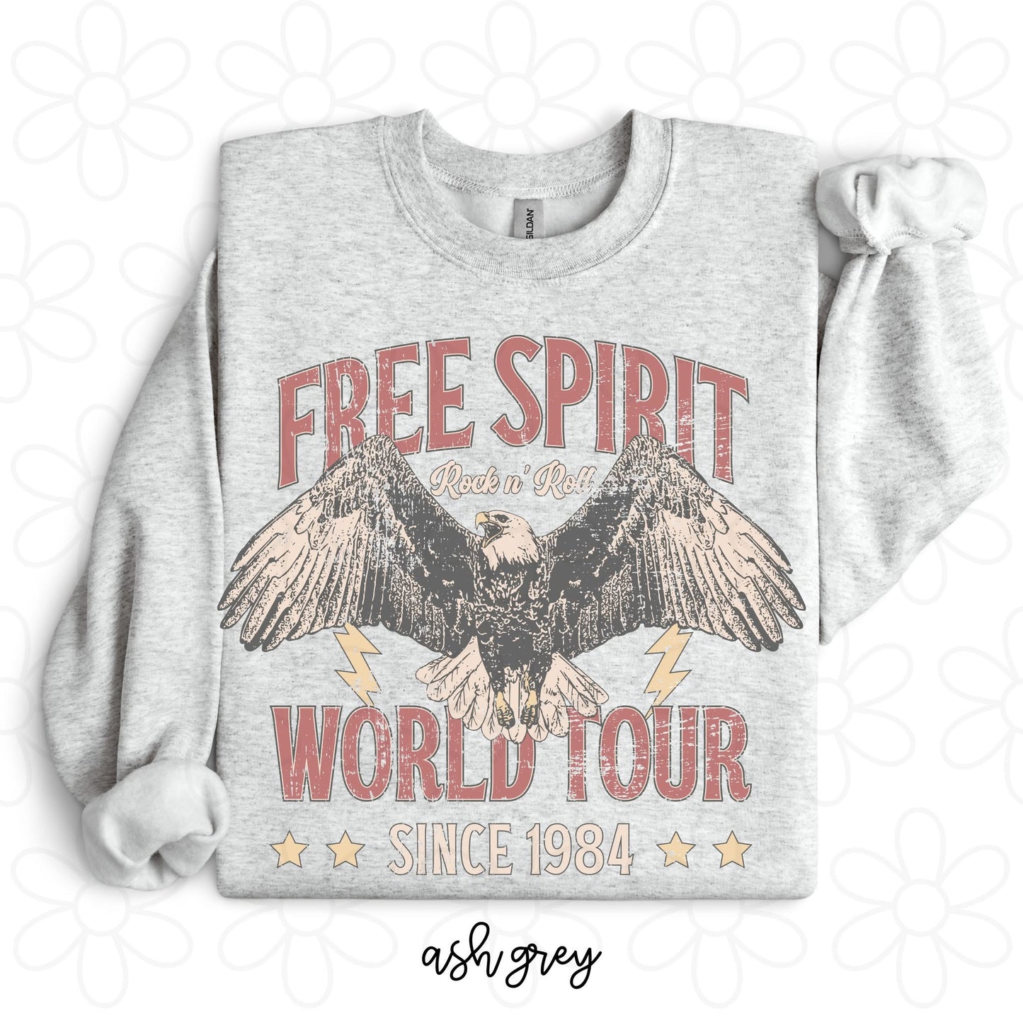 Free Spirit World Tour DTF Transfer