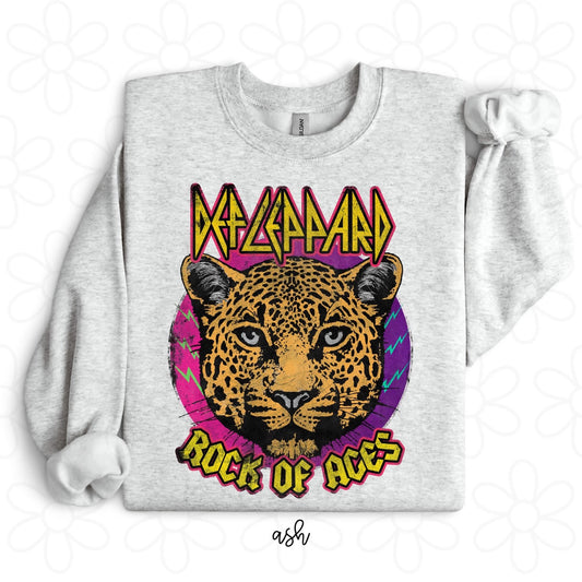 Def Leppard Rock of Ages DTF Transfer