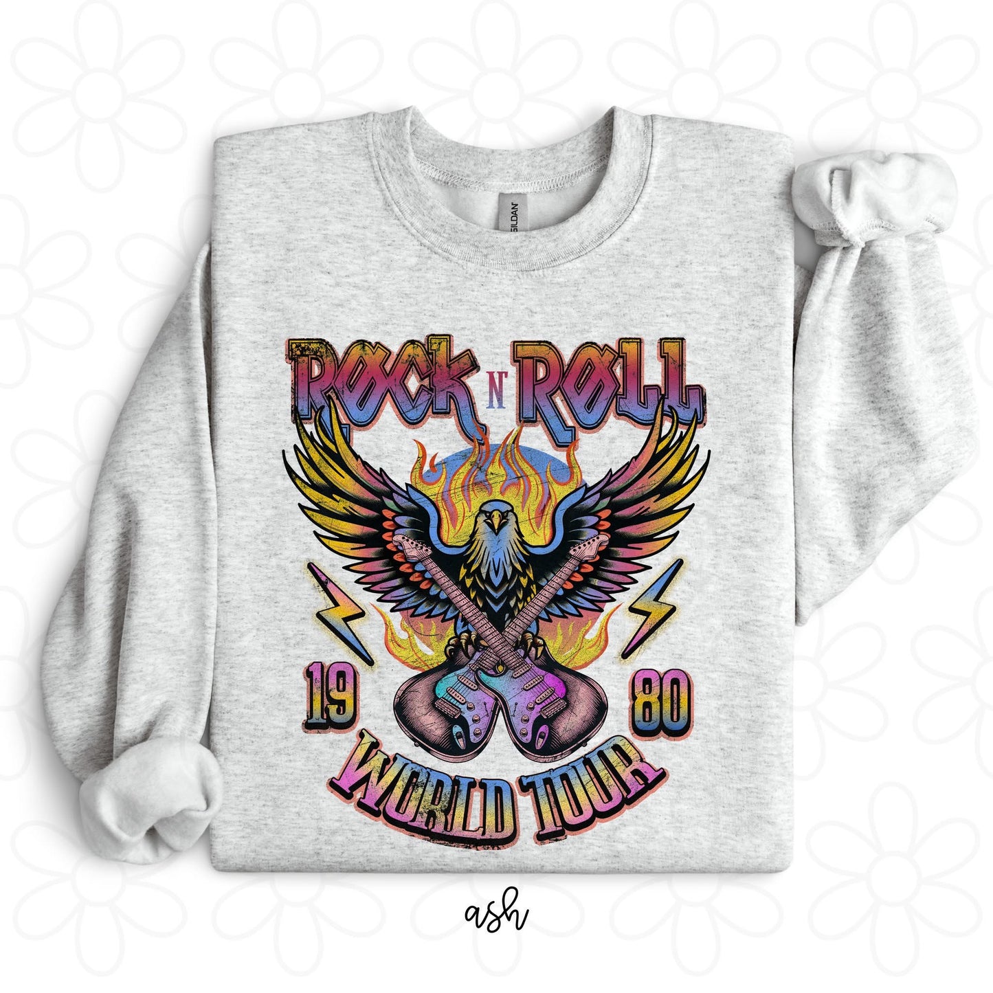 Rock N Roll World Tour DTF Transfer