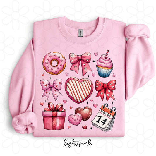 Valentine Sweet Treat Coquette DTF Transfer