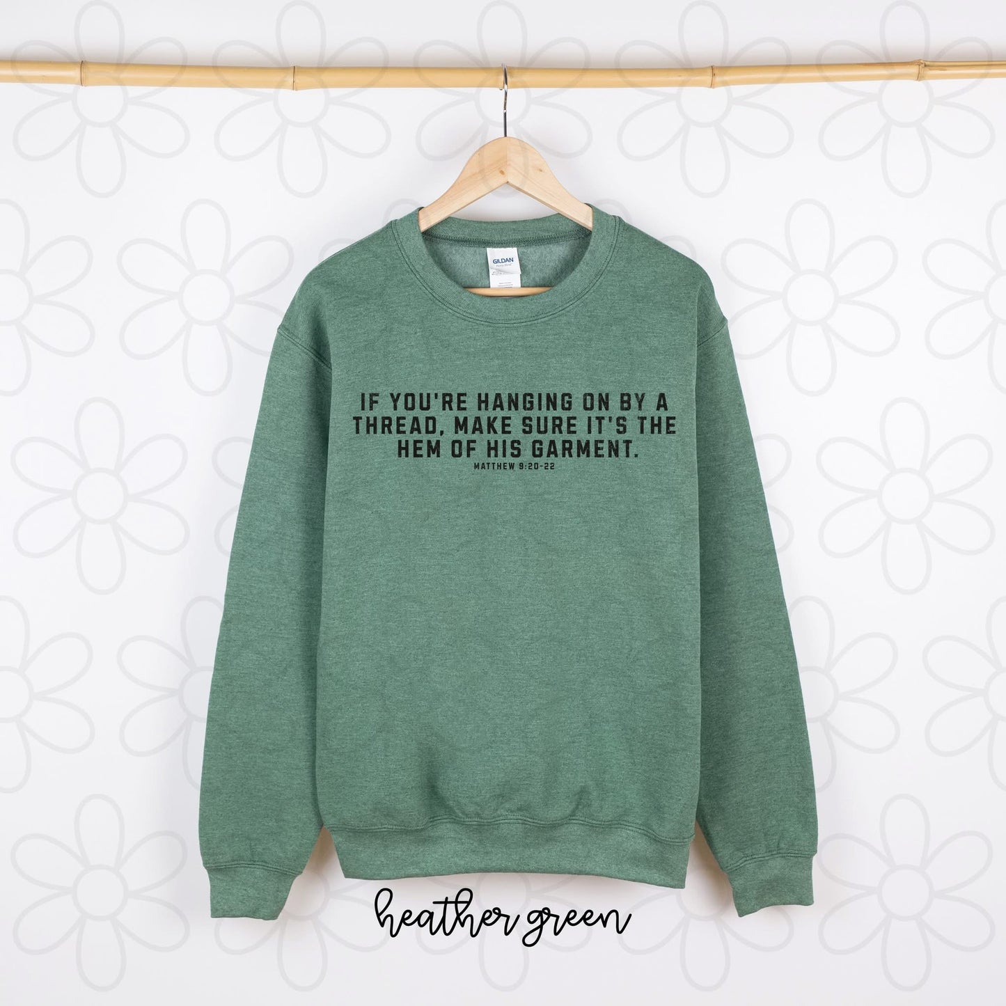 Matthew 9:20-22 DTF Transfer