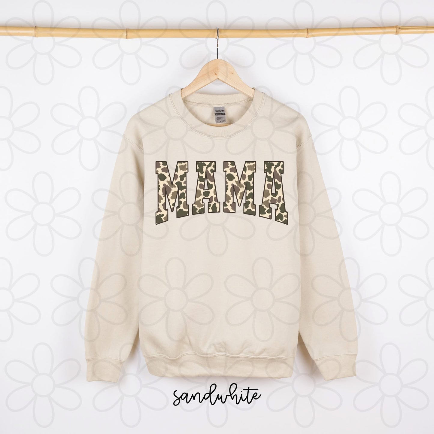 Mama Duck Camo DTF Transfer