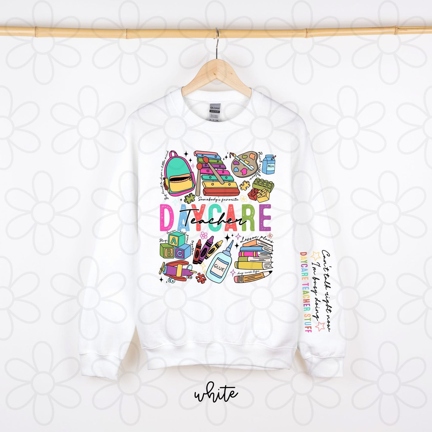 Daycare Teacher Stuff DTF Transfer