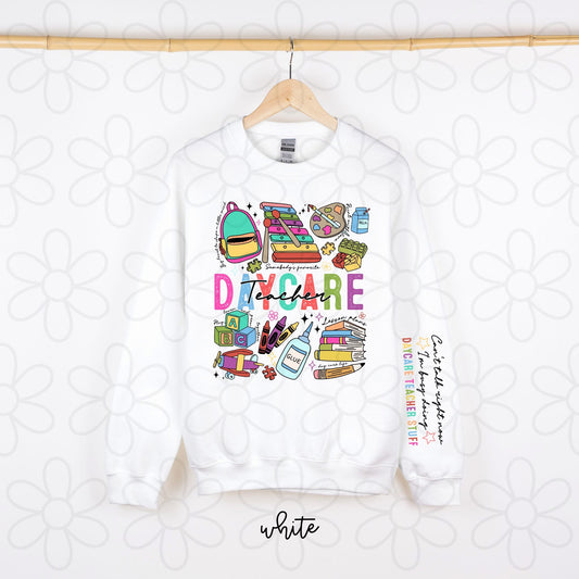 Daycare Teacher Stuff DTF Transfer