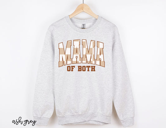 Brown Check Mama of Both DTF Transfer