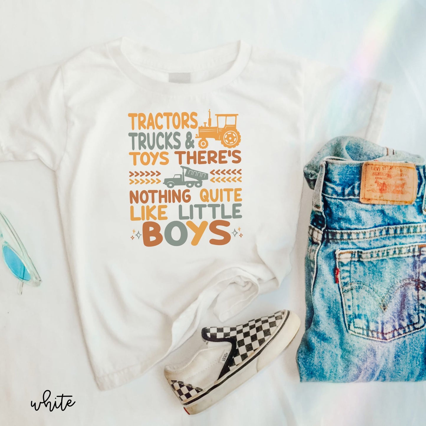 Tractors Trucks & Toys DTF Transfer