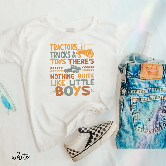 Tractors Trucks & Toys DTF Transfer