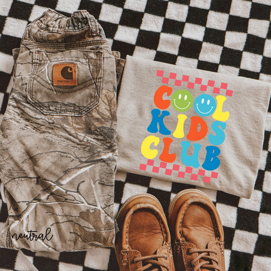 Cool Kids Club DTF Transfer