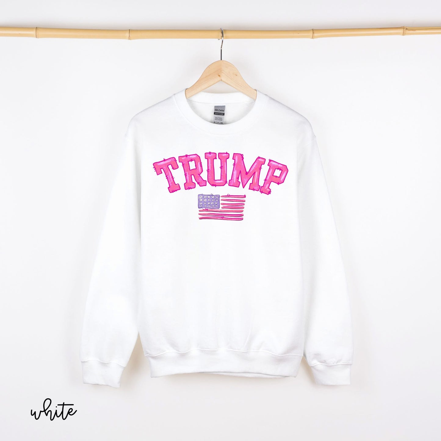 Pink Trump Flag DTF Transfer