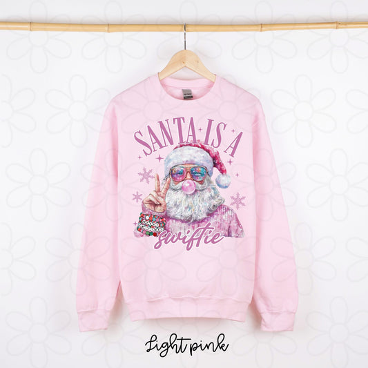 Santa Is A Swiftie DTF Transfer