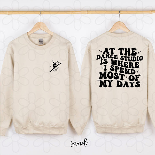 Custom At The Dance Studio DTF Transfer