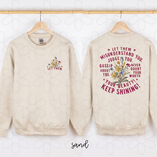 Let Them DTF Transfer