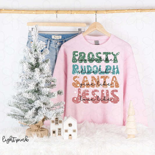 Dance Like, Shine Like, Give Like, Love Like DTF Transfer