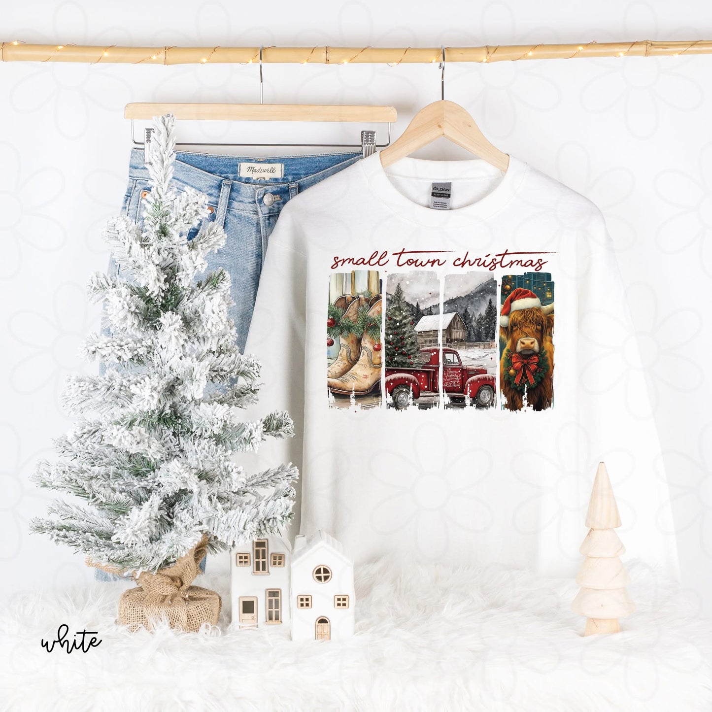 Small Town Christmas 2 DTF Transfer